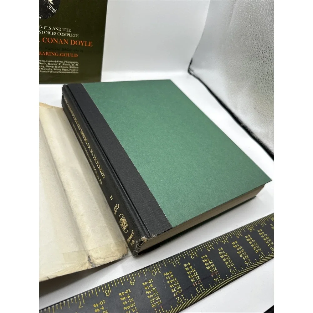 The Annotated Sherlock Holmes: 4 Novels & 56 Short Stories 1976 2 Volume Set #BS